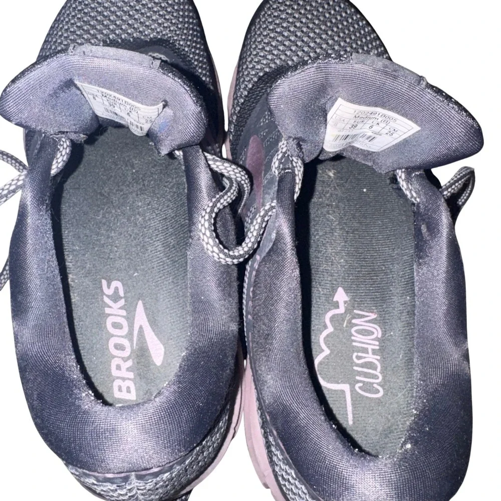 Brooks Revel 2 Women's Running Shoes Black Pink DNA Cushion Sneakers Size 8 B